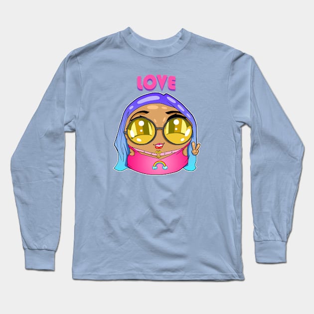 CutePotatoLove001 Long Sleeve T-Shirt by TaoMonkey